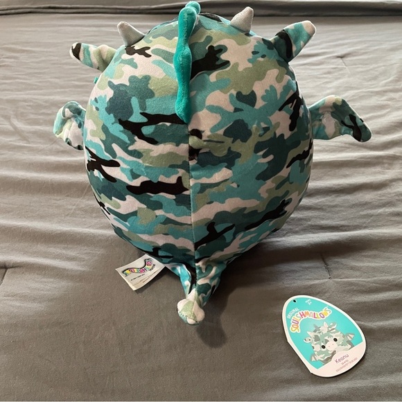 Squishmallows Keanu the Dragon 8" Stuffed Plush - Picture 2 of 4